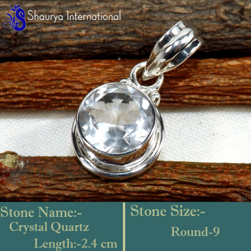 Crystal Quartz K - SSP849-Valentine's Special Marvellous New Design Colourful Penda Crystal Quartz K - SSP849-Valentine's Special Marvellous New Design Colourful Penda