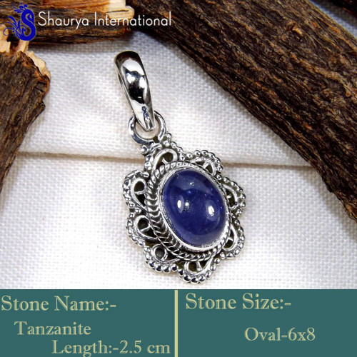 Tanzanite C - SD638-Amazing Latest Fashionable Designer Pendants 925 Sterling