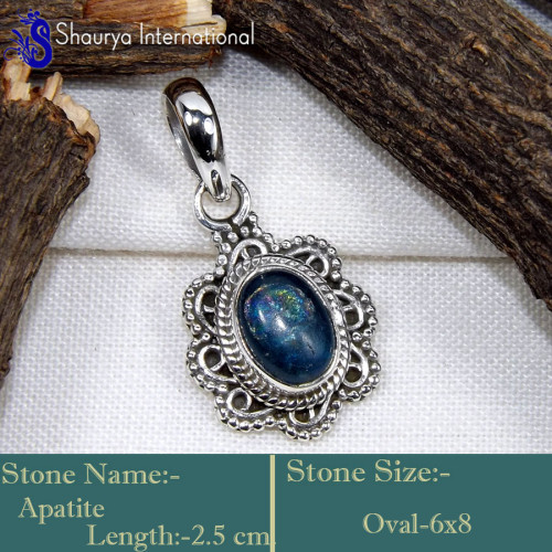 Apatite M - SD638-Amazing Latest Fashionable Designer Pendants 925 Sterling