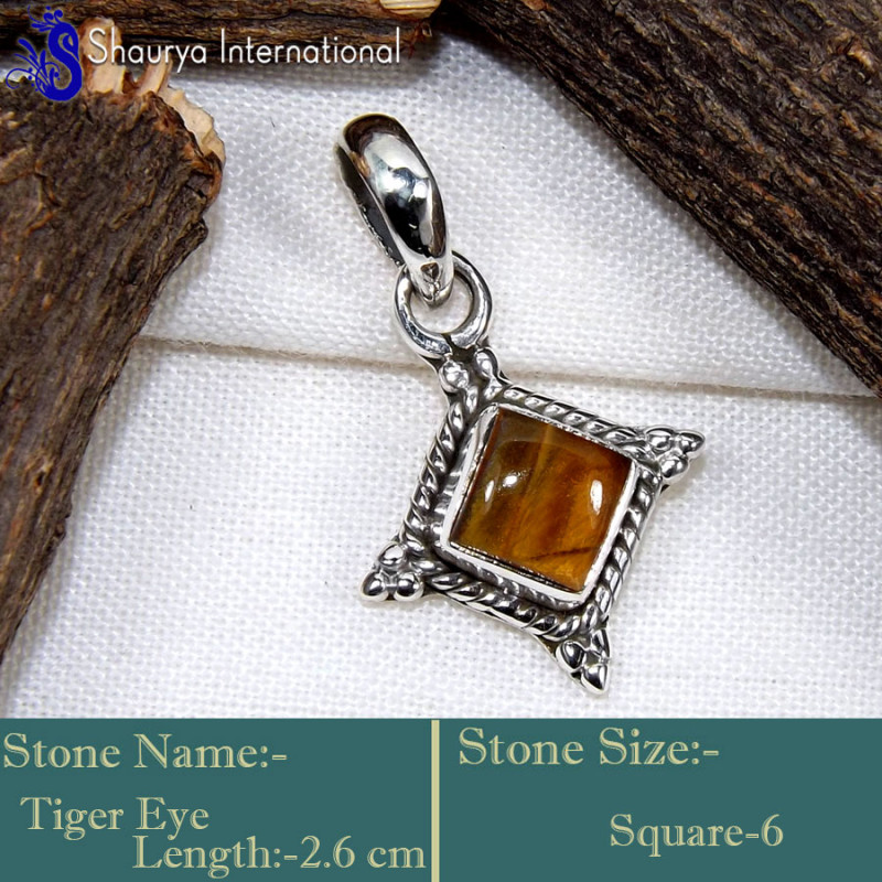 Tiger Eye K - SD637-Glamorous Part Wear Handmade Designer Lightweight Pendants Tiger Eye K - SD637-Glamorous Part Wear Handmade Designer Lightweight Pendants