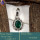 Green Onyx Cut B - SD631-925 Sterling Silver Glamorous Cut Gemstones Designer Penda
