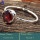 Garnet Cut k - RBS870-Glorious Cut Gemstone Wholesale Handmade Rings 925 Sterli