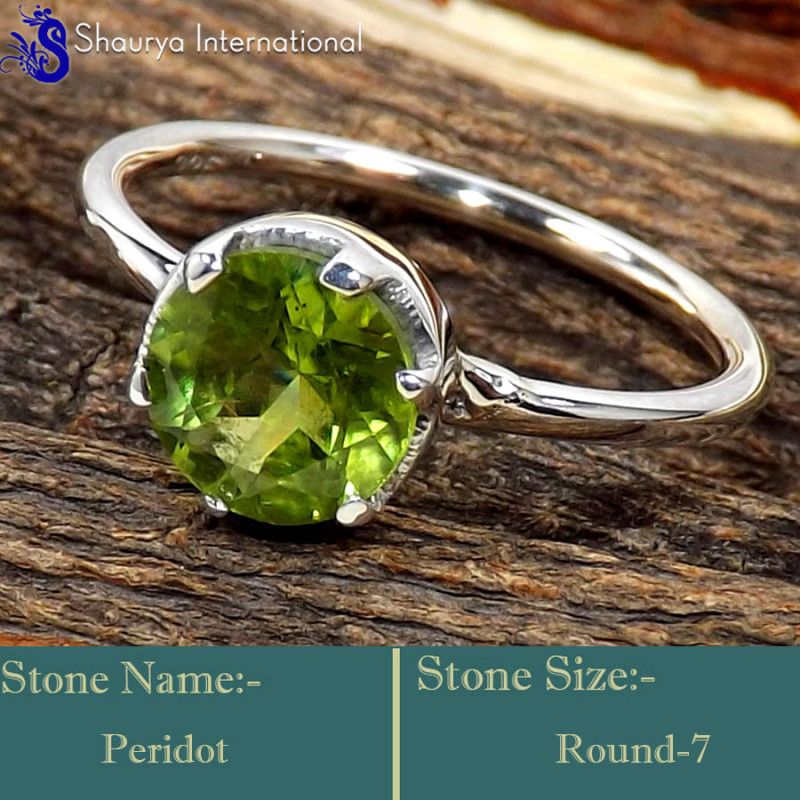 Peridot O - RBS870-Glorious Cut Gemstone Wholesale Handmade Rings 925 Sterli Peridot O - RBS870-Glorious Cut Gemstone Wholesale Handmade Rings 925 Sterli