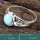 Larimar Cab B - RBS868-Attractive Larimar Gemstone Handmade Designer Lightweight