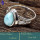 Larimar Cab G - RBS868-Attractive Larimar Gemstone Handmade Designer Lightweight