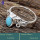 Larimar Cab O - RBS868-Attractive Larimar Gemstone Handmade Designer Lightweight