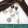 Bumble Bee D - BZE743-Fabulous Bumble Bee Handmade Designer Bezel Earrings 925