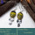 Bumble Bee F - BZE743-Fabulous Bumble Bee Handmade Designer Bezel Earrings 925