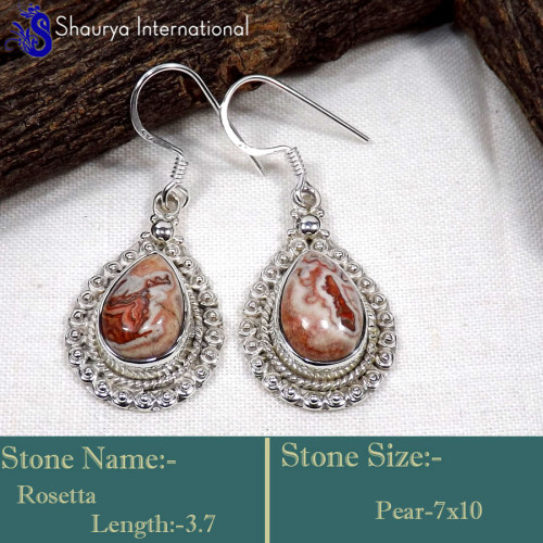 Rosetta M - SDE751-Marvellous Wholesale Handmade Designer Earrings 925 Sterl Rosetta M - SDE751-Marvellous Wholesale Handmade Designer Earrings 925 Sterl