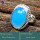 Blue Chalcedony B - SDR648-Graceful Latest Collection In Designer Rings 925 Sterling