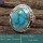 Blue Copper Turquoise I - SDR634-Stunning Party Look Handmade Designer Rings 925 Sterling