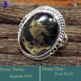 Appache Gold K - SDR634-Stunning Party Look Handmade Designer Rings 925 Sterling