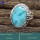 Larimar Cab M - SDR634-Stunning Party Look Handmade Designer Rings 925 Sterling