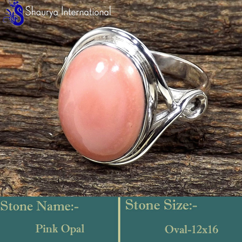 Pink Opal C - SDR633-Exclusive Designer Factory Wholesale Handmade Rings 925 S Pink Opal C - SDR633-Exclusive Designer Factory Wholesale Handmade Rings 925 S