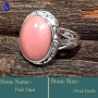 Pink Opal A - SDR632-Glorious Designer Handmade Fashionable Rings 925 Sterling