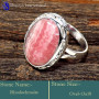 Rhodochrosite M - SDR632-Glorious Designer Handmade Fashionable Rings 925 Sterling