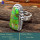 Green Copper Turquoise F - SDR630-Genuine Gemstones Designer Handmade Elegant Rings 925 Ste