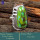Green Copper Turquoise K - SDR616-Direct Factory Wholesale Designer Rings 925 Sterling Silv