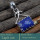 Lapis Cut E - SD607-Cut Gemstones Colourful 925 Sterling Silver Designer Penda