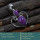 Purple Turquoise Cab F - SD605-Solid 925 Sterling Silver Cab Gemstone Colourful Designer