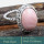 Pink Opal Cab A - SDR599-Charming Colourful Cab Gemstones 925 Sterling Silver Ring