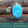 Arizona Turquoise Cab O - RSS843-925 Silver Cab Gemstones Colourful Wholesale Ring