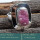 Cobalto Calcite Druzy D - PSR769-Gorgeous Cobalto Calcite Druzy Gemstone 925 Silver Ring