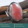 Rhodochrosite Cab H - RSS835-Amazing Cab Gemstones Wholesale 925 Silver Handmade Ring