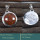 Narrena Jasper Cut E - SD598-Wholesale Cut Gemstone 925 Silver Symbol of Om Design Pend