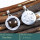 Smokey Cut K - SD598-Wholesale Cut Gemstone 925 Silver Symbol of Om Design Pend