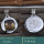 Smokey Cut O - SD598-Wholesale Cut Gemstone 925 Silver Symbol of Om Design Pend