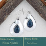 Neon Apatite Cab O - SDE741-925 Sterling Silver Gorgeous Look Semiprecious Gemstone H