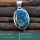 Blue Copper Turquoise Cab F - ISP704-Glorious Look Cab Gemstones 925 Sterling Silver Designer