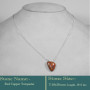 Red Copper Turquoise Cab F - BZN986-Fashionable Designer 925 Solid Sterling Silver Made Bezal