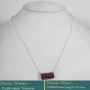 Purple Copper Turquoise Cab H - BZN984-Gorgeous Look Solid 925 Sterling silver with Gemstones Be