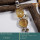 Citrine Rough J - RPP987-Stunning Rough Gemstone Design 925 Silver Pendant