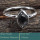 Herkimer Diamond F - SRR987-Charming Party Wear 925 Silver Ring Rough Gemstone Wholes