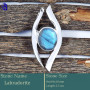 Labradorite Cut E - SSP840-925 Silver Pendant Superb Pretty Look Cut Gemstone Handma