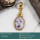 Thulite Cab I - CMJ873-Gorgeous Cab Gemstone Silver 18K Gold Plated Pendant Whol