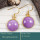Phosphosiderite Cab C - CMJ861-925 Silver 18K Gold Plated Earrings Cab Gemstone Wholesal