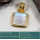 Rainbow Moonstone Cab E - CMJ856-Amazing 18K Gold Plated Pendant 925 Sterling Silver Whole