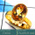 Citrine Cut O - CMJ853-Gorgeous 925 Silver 18K Gold Plated Ring Cut Gemstone Who