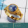 Sodalite Cab G - CMJ850-Superb 925 Silver 18K Gold Plated Ring Cab Gemstone Whole