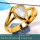 Rainbow Moonstone Cab O - CMJ847-Dazzling 925 Silver 18K Gold Plated Ring Cab & Cut Gemsto