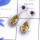 Citrine & Mystic Cut D - SDE723-Exclusive Party Wear 925 Silver Designer Earrings Cut Gem
