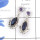 Mystic & Amethyst Cut E - SDE723-Exclusive Party Wear 925 Silver Designer Earrings Cut Gem