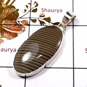 Agate Dubby Cab A - SD580-Gorgeous Agate Dubby Designer Pendant 925 Sterling Silver Agate Dubby Cab A - SD580-Gorgeous Agate Dubby Designer Pendant 925 Sterling Silver