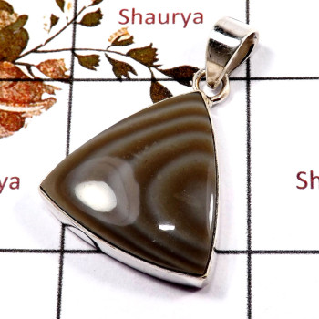 Agate Dubby Cab B - SD580-Gorgeous Agate Dubby Designer Pendant 925 Sterling Silver Agate Dubby Cab B - SD580-Gorgeous Agate Dubby Designer Pendant 925 Sterling Silver