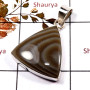 Agate Dubby Cab B - SD580-Gorgeous Agate Dubby Designer Pendant 925 Sterling Silver
