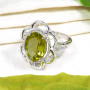 Lemon & Topaz Cut B - SFJ931-Amazing Solid 925 Sterling Silver Ring Cut Gemstone Whole
